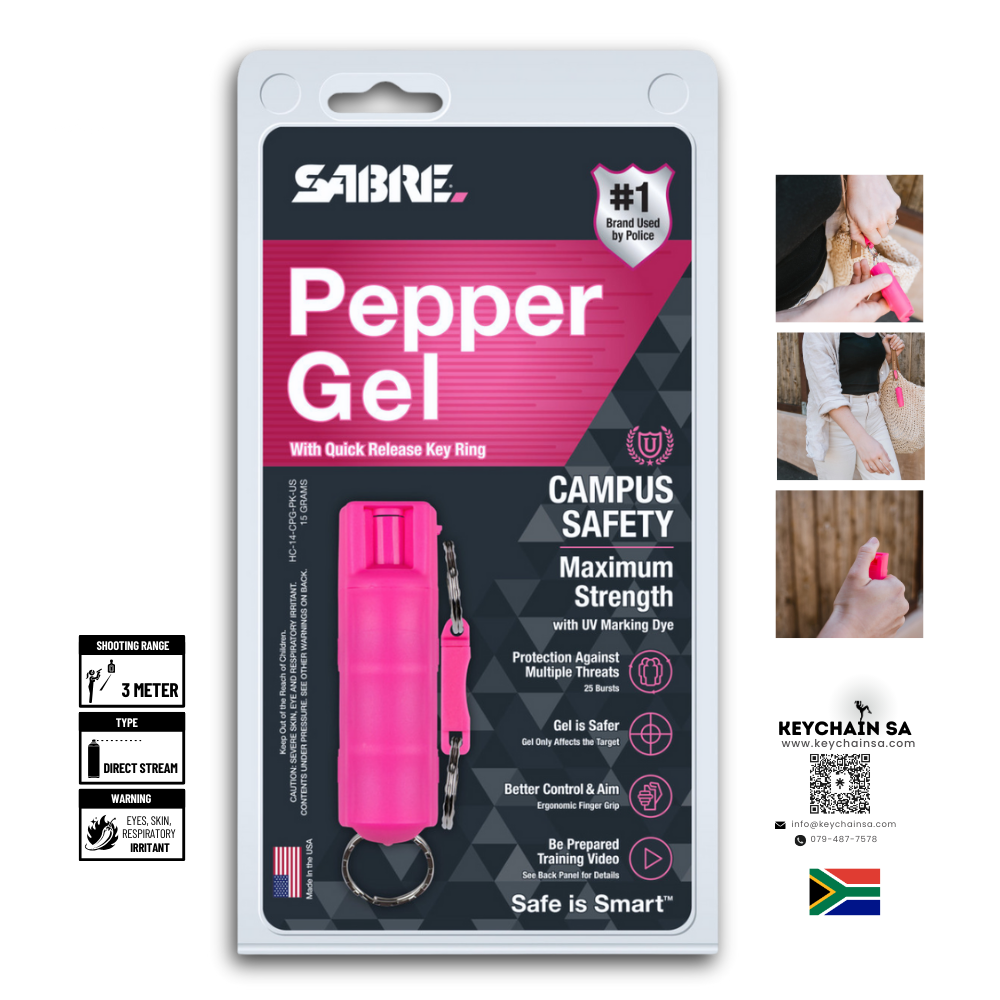 Campus Pepper Gel - Safety Spray - 3-4meter Range