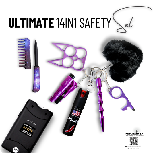 Ultimate Women’s 14-in-1 Safety Key – High-Quality All-in-One Set