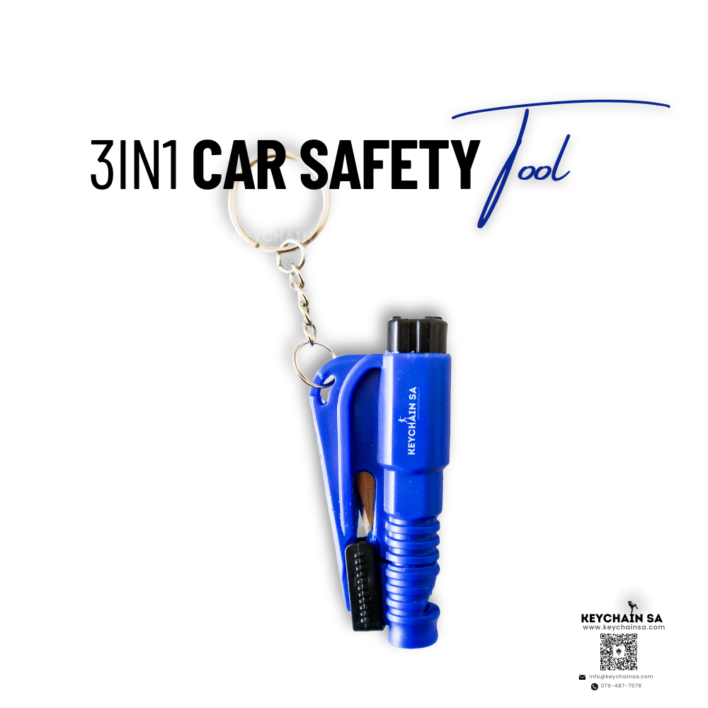 3-in-1 Car Safety Tool – Multifunctional accessory