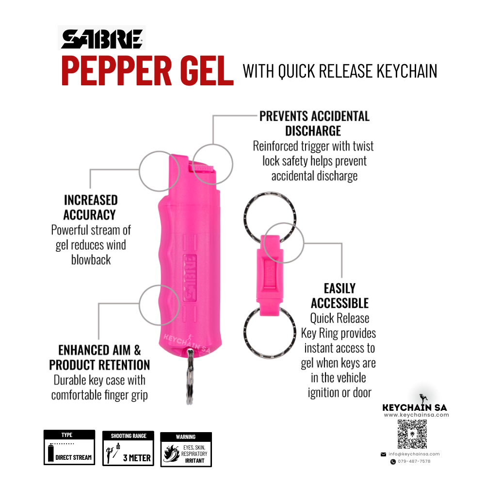 Campus Pepper Gel - Safety Spray - 3-4meter Range