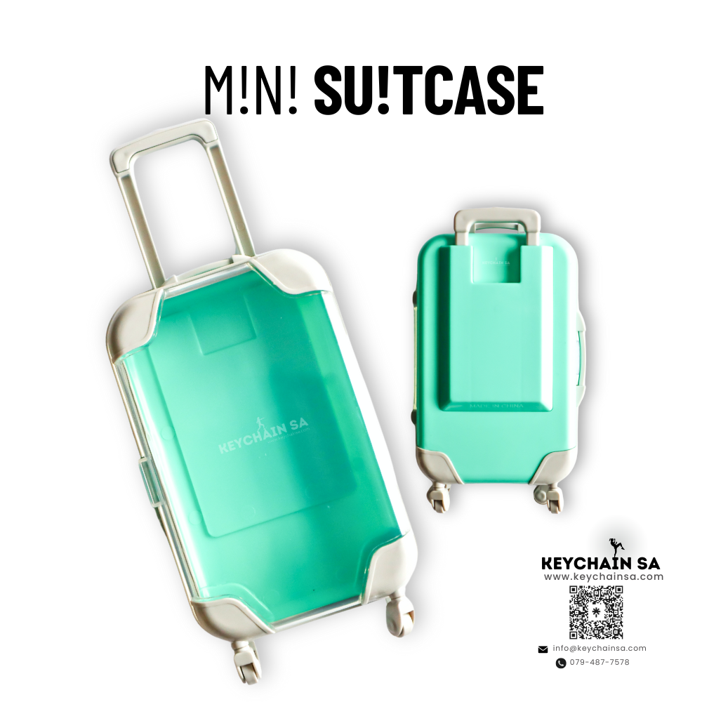 Suitecase Mini Mini Suitcase with Wheels – South African Exclusive – keychainsa