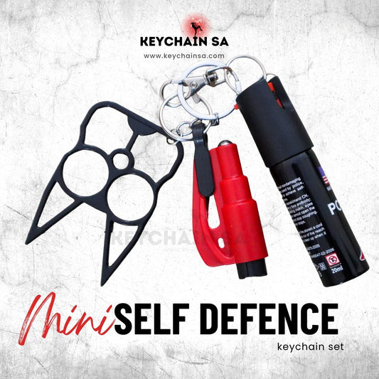 Mini Self Defence Keychain 4in1