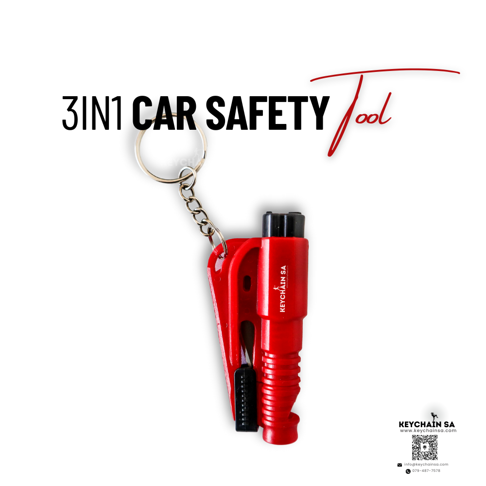 3-in-1 Car Safety Tool – Multifunctional accessory