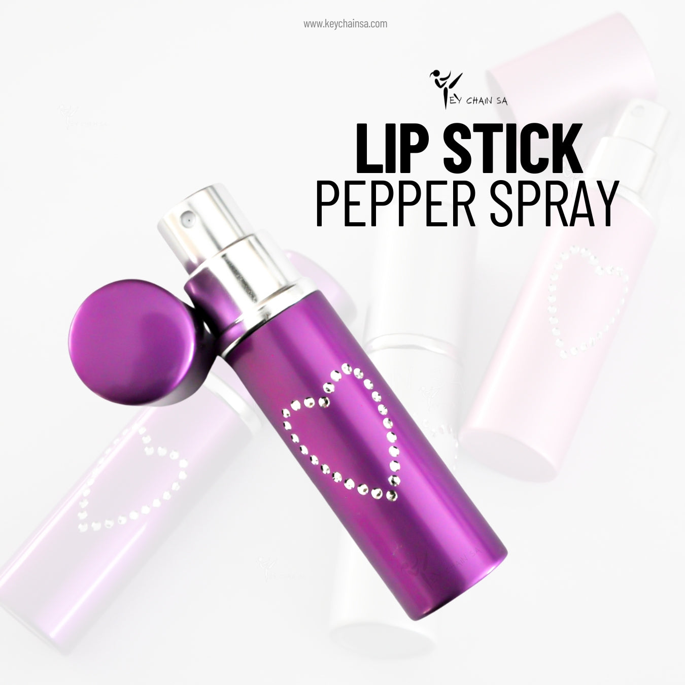 Lipstick Pepper Spray South Africa keychainsa